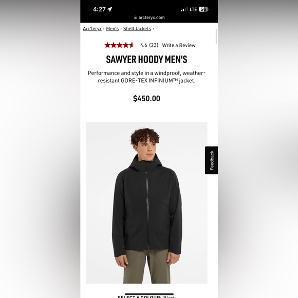 Arc’teryx Men’s Medium Jacket - Picture 6 of 6